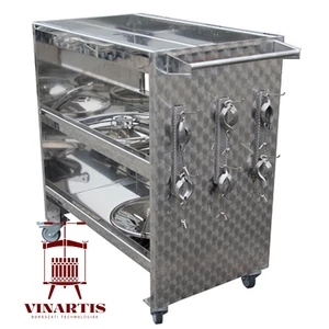 ENOITALIA ROZSDAMENTES TÁROLÓKOCSI