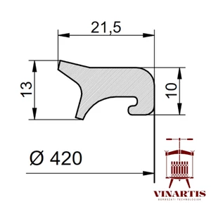 EPDM TÖMÍTÉS G/T 400 (TV400, T1400, 4V400, T1A400)