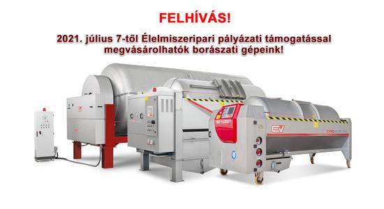 Indul a szüret, szerezd be új borászati gépeid most támogatással!