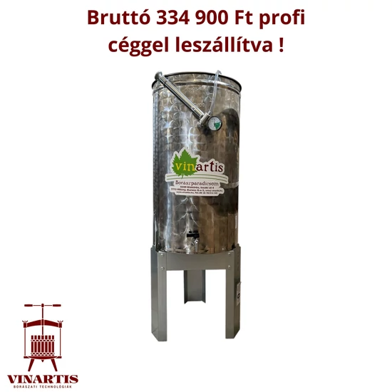 ENOTOSCANA 1000 L ÚSZÓFEDELES TARTÁLY MOBIL LÁBBAL