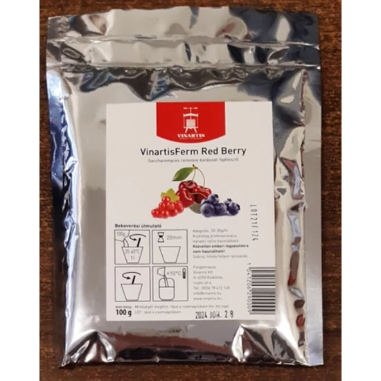 VINARTISFERM RED BERRY 100 g