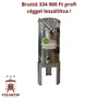 Kép 1/5 - ENOTOSCANA 1000 L ÚSZÓFEDELES TARTÁLY MOBIL LÁBBAL