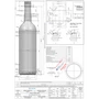 Kép 2/3 - 0,75 L BORDÓI BVS OLIV 308  MM 841875OG 1398 6K SC